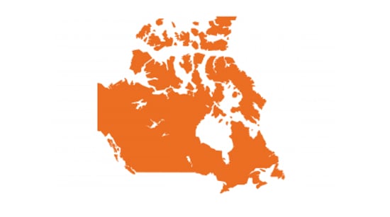 map of canada