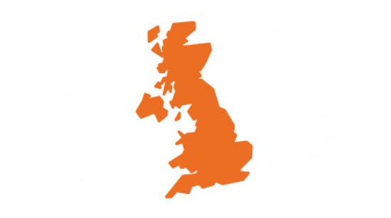 map of uk