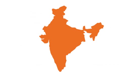 map of india